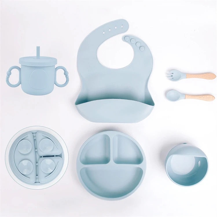 6pc Silicone Plate Set