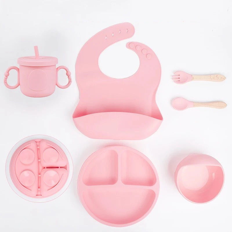 6pc Silicone Plate Set